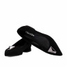 Dam ballerina 1360 svart velour