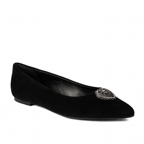 Damballerinor 1362 svart velour