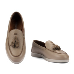 Damskor mockasiner 6096 biz cappuccino