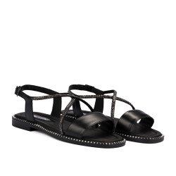 Dammsandaler 5127 svart kombinerad