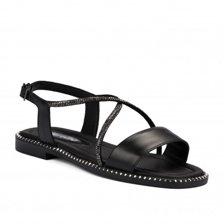 Dammsandaler 5127 svart kombinerad