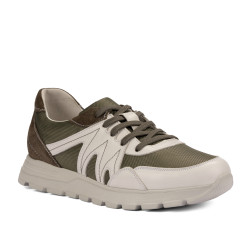 Herrskor casual/sport 997 khaki kombinerad
