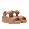 Dam sandaler 5122 puderrosa