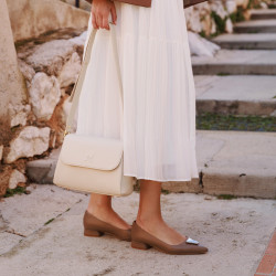 Eleganta damklackskor 1358 cappuccino lifestyle