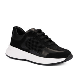 Dam sneakers 6098 svart kombinerad