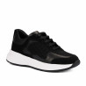 Dam sneakers 6098 svart kombinerad