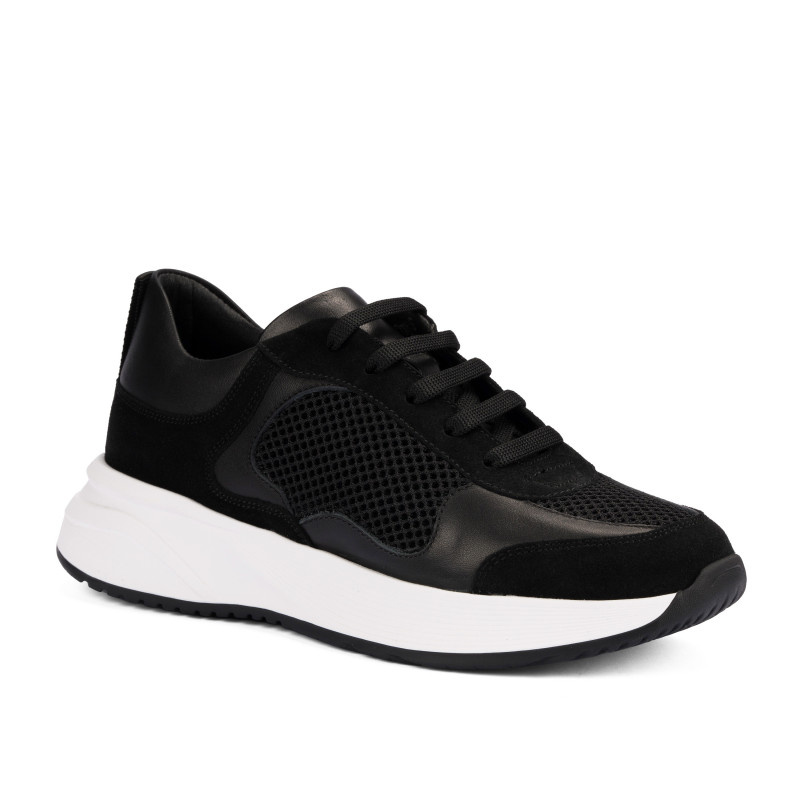 Dam sneakers 6098 svart kombinerad