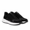 Dam sneakers 6098 svart kombinerad