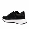 Dam sneakers 6098 svart kombinerad