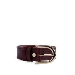 Damkappa 46cm safiano burgundy