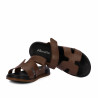 Herrsandaler 367 kaffe