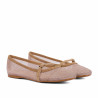 Dambalett 1369 beige kombinerad