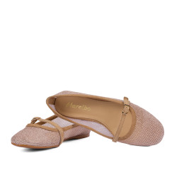Dambalett 1369 beige kombinerad