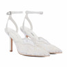 Dam sandaler 1370 vit kombinerad