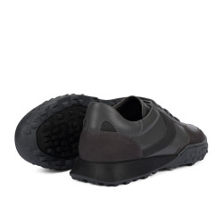 Herrsneakers 9001 grå kombinerad