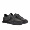 Herrsneakers 9001 grå kombinerad