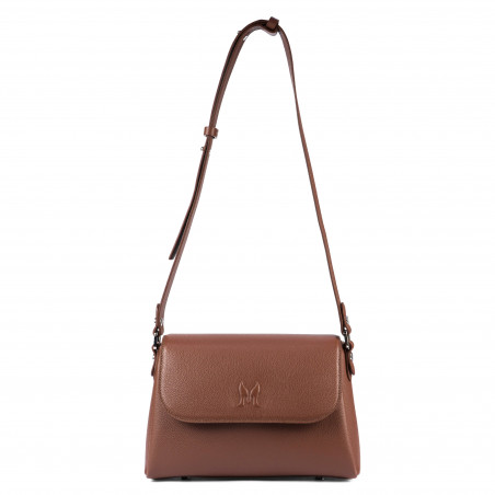 Damaxelväska 040g 01 biz cognac