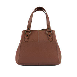 Damaxelväska 004-1g cognac