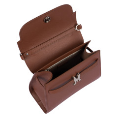 Damaxelväska 033g 01 cognac