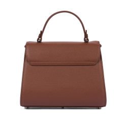 Damaxelväska 033g 01 cognac