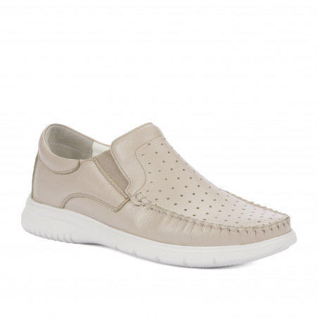 Herrmokasiner 9002 beige