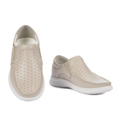 Herrmokasiner 9002 beige