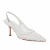 Dam sandaler 1368 vit kombinerad