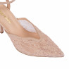Dam sandaler 1370 beige kombinerad