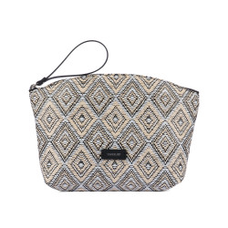 Damhandväska 213g 01 raffia noir
