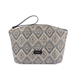 Damväska 213g raffia noir
