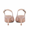 Damsandaler 1368 beige kombinerad