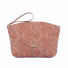 Damhandväska 213g 01 rosa kombinerat motiv