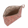 Damhandväska 213g 01 rosa kombinerat motiv