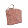 Damhandväska 213g 01 rosa kombinerat motiv