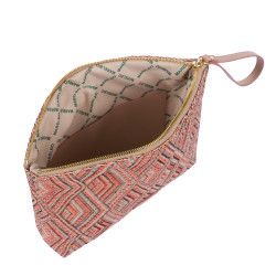 Damhandväska 213g kombinerat rosa motiv
