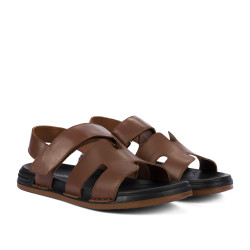 Herrsandaler 368 kaffe