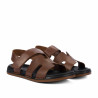 Herrsandaler 368 kaffe