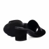 Damsandaler 1367 svart mocka