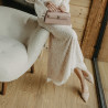 Damsandaler 1368 beige kombinerad
