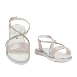 Barnsandaler 541 vit kombinerad