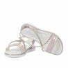Barnsandaler 541 vit kombinerad