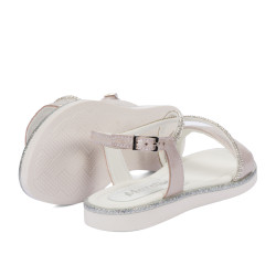 Barnsandaler 541 vit kombinerad