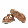 Dam sandaler 5123-1 brun