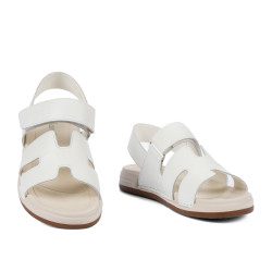 Dam sandaler 5126 vit