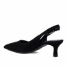 Dammsandal 1338 svart mocka