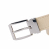 Dam bälte 27mc beige safiano