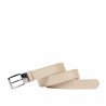 Dam bälte 27mc beige safiano