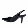 Damsandaler 1328 lack svart