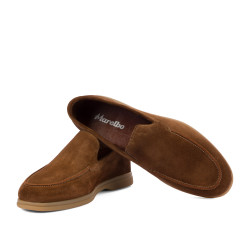 Herrloafers 980 brunt mocka