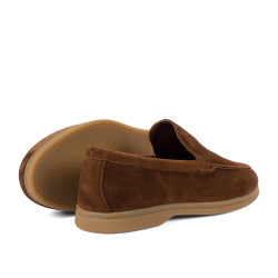 Herrloafers 980 brunt mocka